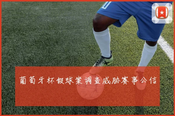 葡萄牙杯假球案调查威胁赛事公信